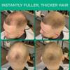 THICK FIBER Hair Building Fibers for Bald Spots & Thinning Hair (LIGHT BROWN, Pack of 3) - 25g Bottle - Conceals Hair Loss in Seconds - Hair Fibers for Men & Women view 4