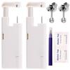 2 Boxes 2PCS Ear Nail Gun Disposable Aseptic Household Ear Piercing Gun Portable Ear Piercing Gun Group Ear Piercing Tools (New Generation) (3MM, 5MMSilver) view 3