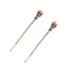 SOLUSTRE 2pcs Vintage Rhinestone Hairpins Hair Chopstick Headdress for Women Retro Accessories for Brides and Special Occasions Chic and Unique Your Look view 1