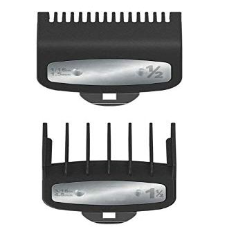 3354-1000, Fits for Wahl Premium Clipper Cutting Guides Guards Metal Clip Set - #1/2 & #1-1/233541000, 3354-1100, 33541100