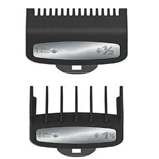 3354-1000, Fits for Wahl Premium Clipper Cutting Guides Guards Metal Clip Set - #1/2 & #1-1/233541000, 3354-1100, 33541100