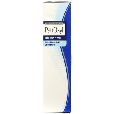 PanOxyl Acne Creamy Wash, 4% Benzoyl Peroxide 6 Ounce, (Pack of 2)