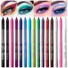 ADIMANIS 15 Colored Eyeliners Pen Set, Colour Eyeliner Pencils Pearl Eyeliner Kit Glitter Eye Liners for Women, Eye Shadow Pencil, Lip Liner, Professional Eye Makeup Set with Halloween Cosplay Makeup view 1
