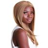 LUXLUXE Kiya Straight 22 Inch Long 4X4 Hand-Tied Lace Front Wig, Heat Resistant Fiber, 20+ Shades of Natural, Dip Dyed, & Blended Colors (#P2763 - Blonde Blend) view 4