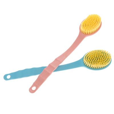 Healifty Back Scrubbers Long Handle Bathing Accessory Set Multi-Function Bath Brush