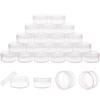 100 Pieces 10 Gram Sample Containers with Lids, 10ML Sample Jars, BPA Free Tiny Cosmetic Containers for Makeup, Lotion, Eye Shadow, Powder, and Lip Balms view 1
