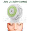 Facial Cleansing Brush Head Replacement, Facial Cleansing Brush Head, for Acne Prone, Clogged and Enlarged Pores Skins (8 Pack/Green) view 4