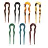 Beaupretty 7pcs Vintage U-shaped Hairpins for Women Elegant Hair Sticks Colors Comfortable Non- Design for Parties Festivals and Daily Wear view 1