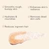 Organic Vanilla Coconut Body Scrub - USA Made Sugar Scrub with Natural Ingredients, Moisturizing Body & Foot Exfoliator for Dry and Sensitive Skin, Removes Dead Skin Cells & Reduces Ingrown Hair view 3