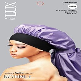 LUX by Qfitt SILK BONNET (BRAID, MAROON)