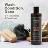 Barrel & Oak 2-in-1 Men's Shampoo and Conditioner, Cleanses Hair & Scalp, Multi-Use Hair Products for Men, Vegan Shampoo and Conditioner, Bourbon Cedar, 16 oz view 2