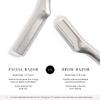 Tweezerman Stainless Steel Facial Razor view 3