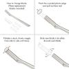 Tweezerman Stainless Steel Facial Razor view 4