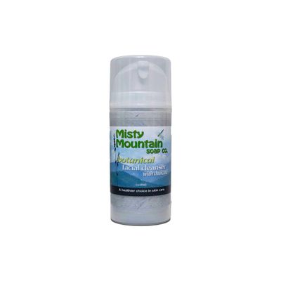 Botanical Facial Cleanser with Charcoal - Handmade by Misty Mountain Soap Co.