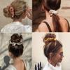 Pure Color Large Intestine Hair Tie Creative Retro Simple Color 10-piece Hair Tie view 2