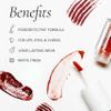 CLE Cosmetics Melting Lip Powder - Lip Tint (Vegan, Cruelty Free, Paraben-Free) with Long-Lasting, Weightless Lip Stain, Usable on Lips, Eyes and Cheeks, Matte Finish (Desert Rose / 0.07 oz) view 2