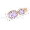 Uonlytech Rhinestone Hair Clips 5Pcs Fashionable Hair Fixing Clips Elegant Accessories for Women Girls Party Daily Styling view 2