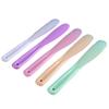 6Pcs Large Plastic Cosmetic Spatula Candy Color Reusable Cosmetic Mask Mixing Spoon Scoops Spatulas Stick Applicator Beauty Spa Makeup Tools for Facial Skin Care DIY Mask Mixing and Sampling Tool, view 1