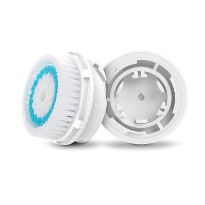 Facial Cleansing Brush Replacement Head, Deep Pore Cleansing Brush Heads, for Acne Prone, Clogged and Enlarged Pores Sensitive Skins (1 Pack/Blue)