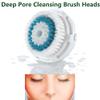 Facial Cleansing Brush Replacement Head, Deep Pore Cleansing Brush Heads, for Acne Prone, Clogged and Enlarged Pores Sensitive Skins (1 Pack/Blue) view 4
