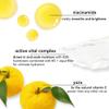 Saturday Skin Yuzu Eye Balm Vitamin C Wide lluminating Under Tight Eye Cream Korean Niacinamide Caffeine for Wrinkles Puffy Eyes Dark Circles Moisturizing Hydrates Anti Aging for Women (15ml) view 3
