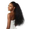 Sensationnel Lulu Pony Tail Drawstring - Cici High Heat Synthetic Yaki Ponytail or Up Do Hair Wig Piece (1 JETBLACK) view 1