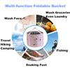 14L Collapsible Feet Soaking Bag Tub with Handles for Girls Women, Portable Pedicure Foot Spa Soak Bath Foldable Basin Bucket for Travel Camping, Pink view 4