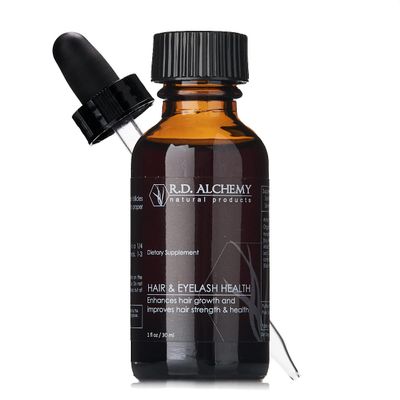RD Alchemy - 100% Natural & Organic Hair Health & Eye Lash Extract - Enhance Hair Growth, Health, & Shine while Reducing Split Ends, Greying, and Hair Loss - Lengthen Eye Lashes