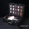 CNCEST Barber Carrying Case,Large Barber Beauty Salon Tool Kits Storage,Portable Travel Carry Case Hairdresser for Hair Stylist Pet Groomer (Black) view 2