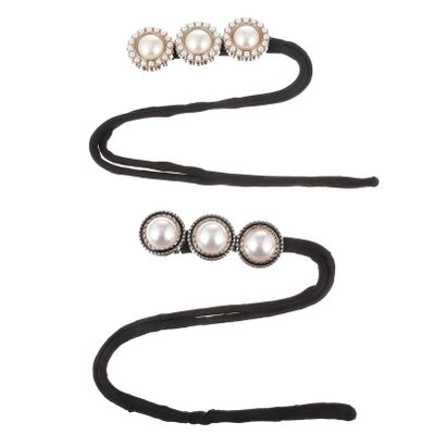 Beaupretty 2pcs Vintage Hair Bun Maker Elegant Retro Hair Styling Tool Accessory for Women and Girls for Everyday Use