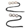 Beaupretty 2pcs Vintage Hair Bun Maker Elegant Retro Hair Styling Tool Accessory for Women and Girls for Everyday Use view 1