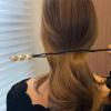 Beaupretty 2pcs Vintage Hair Bun Maker Elegant Retro Hair Styling Tool Accessory for Women and Girls for Everyday Use view 3