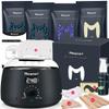Maxpearl Digital Waxing Kit - Women Men Hard Wax Melt Warmer Kit for Hair Removal - Sensitive Skin, Eyebrows, Face, Underarms, Brazilian, Bikini, Legs view 1