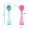 XYAA Silicone Skin Care Brush, Portable Nose Cleaning Facial Care Facial Massage Facial Brush, Facial Cleaner mud Mixing Tool(8) view 2