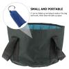 2pcs Folding Foot Bath Tub Foot Soaking Bath Basin Portable Bucket Laundry Buckets for Outdoor Camping Washing 13L view 4