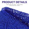 2 Pieces African Exfoliating Net Bath Sponge African Net Long Back Scrubber Body Shower Scrubber Back Scrubber Skin Smoother for Daily Use or Stocking Stuffer (Blue, Black) view 2