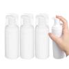 100ml Foaming Soap Dispenser Bottles, White Empty Foaming Bottle Mousse Liquid Container for Travel Bathroom Kitchen Sink Countertop (4 Pcs) view 1