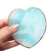 AKOAK 1 Pack Resin Nail Art Palette, Gilded Edge Nail Painting Mixed Color Display Board, Color Makeup Foundation Mixing Tools view 1