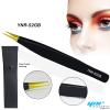 YNR Lash Eyelash Extension Tweezers, Japanese Stainless Steel Tools Straight Curved, Volume Tweezers Precision Angled Gold Tip with Free leather Case (YNR-S2GB) view 2