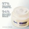 RoC Crepe Repair Anti Aging Daily Face Moisturizer & Neck Firming Cream (1.7 oz) + RoC Retinol Wrinkle Smoothing Capsules (7 CT), Skin Care Routine for Women and Men view 3