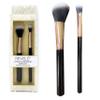 Revele: 2 Piece Complexion Brush Set |For Women| Travel Friendly, Powder Brush, Blush Bronzer, Premium Materials view 1
