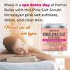 First Botany Himalayan Salt Body Scrub with Collagen & Stem Cells, Natural Exfoliating Salt Scrub Body & Face Souffle (20 oz) view 2