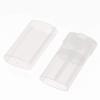 20 Pcs 15ML Clear Empty Plastic Oval Deodorant Containers Lipstick Lip Balm Tubes 0.5 Oz Oval Twist-Up Refillable Tubes BPA Free for DIY Lip Balm Lipstick Crayon Chapstick Homemade Aromatherapy view 3