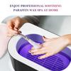 KARITE Lavender Scented Paraffin Wax Beads Blocks - 4 Pack for Bath, Hand, Feet Dry Skin Moisturizing, Hydration, and Nourishment view 4