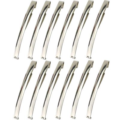 12 Pieces Metal Hair Clips 3.5" Slide Barrettes No Slip Hair Pins Hair Accessories for Women and Girls