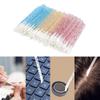 300PCS Glitter Crystal Lip Brush, Disposable Crystal Lip Brushes Tool Kits Lip Gloss Applicators Make Up Brush Lipstick Gloss Wands Makeup Applicators Brushes Applicator tool Makeup Beauty Tool Kits1 view 4
