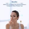 Blue Nectar Natural Lip Balm Chocolate & Vanilla with Organic Ghee for Dry Lips | Herbal Ayurvedic Hydrating Lip Gloss for Women (0.35 oz, 12 Herbs) view 3