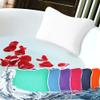 Bath Pillow for Tub, Non Slip, Breathable Soft, Comfortable Head Neck Support, Machine Washable, 2 Suction Cups(Off White) view 1