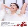 Bath Pillow for Tub, Non Slip, Breathable Soft, Comfortable Head Neck Support, Machine Washable, 2 Suction Cups(Off White) view 2
