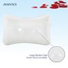 Bath Pillow for Tub, Non Slip, Breathable Soft, Comfortable Head Neck Support, Machine Washable, 2 Suction Cups(Off White) view 4